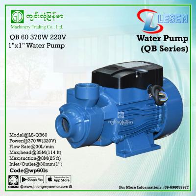 Water Pump LESEN LSQB60 370W (1"X1")