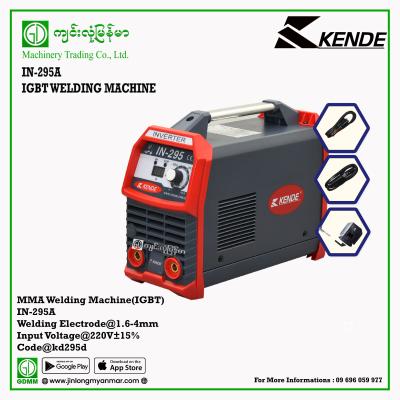 Welding Machine KENDE IGBT Digital IN- 295 A (150v~220v)