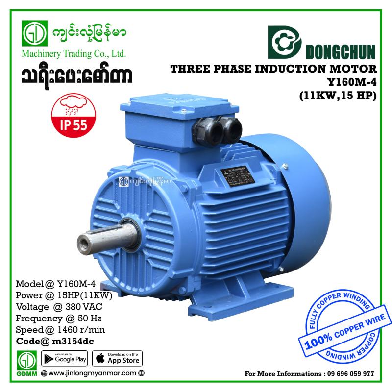 AC Motor DONGCHUN Y-160M-4 380V Three Phase