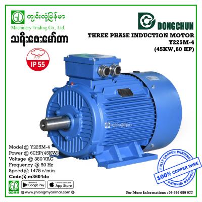 AC Motor DONGCHUN Y-225M-4 380V Three Phase